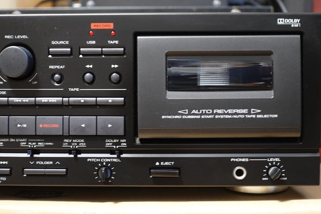 ほぼ未使用 TEAC AD-RW900 USB接続対応 CD/カセットレコーダー ほぼ未使用 TEAC AD-RW900 USB接続対応 CD/カセットレコーダー