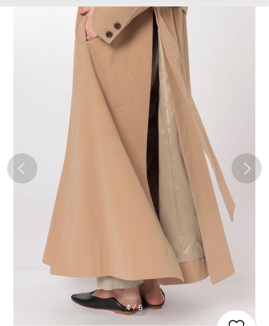 ETRE TOKYO サイドスリットロングスプリングコート ¥40,700