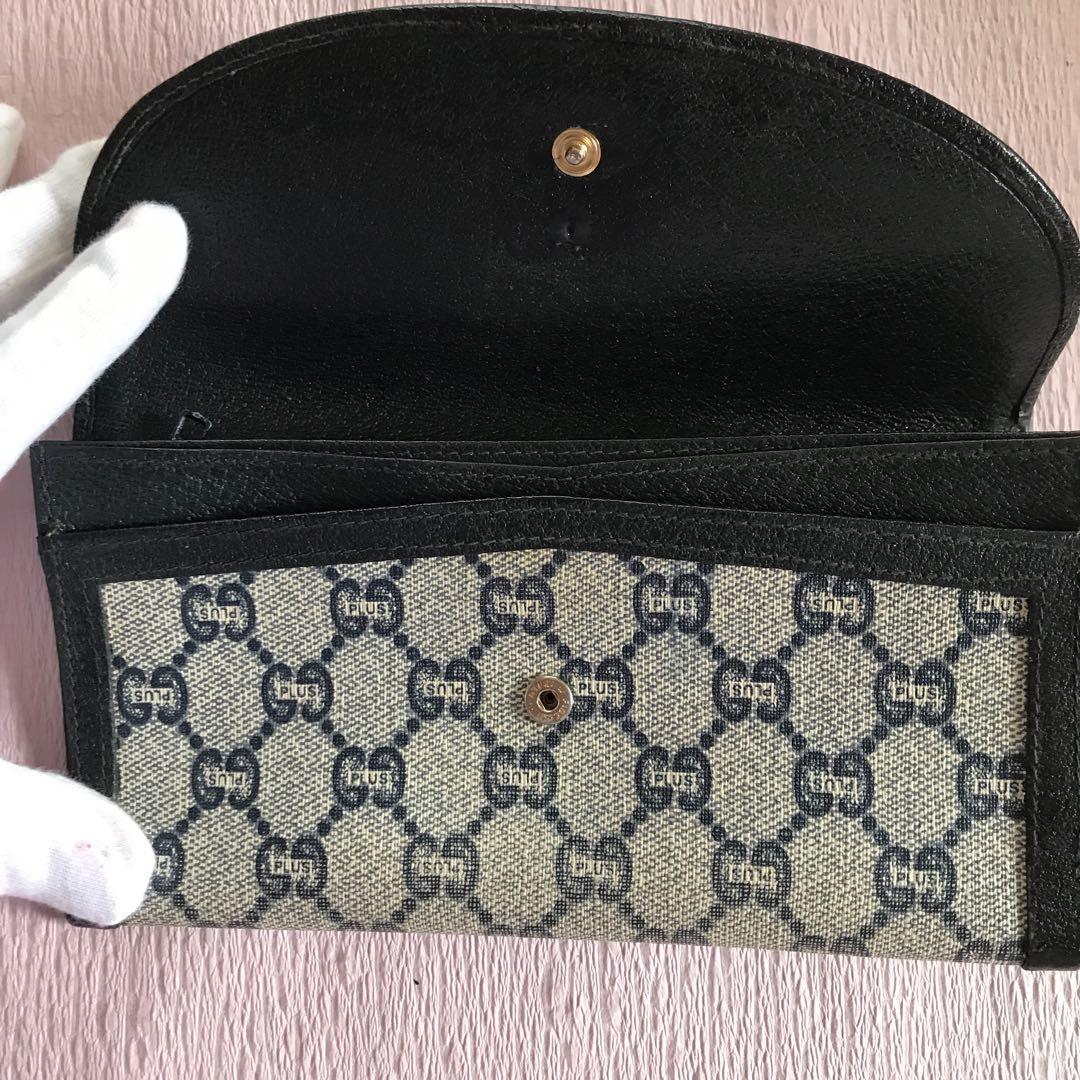 グッチ　ビンテージ　2つ折り財布
