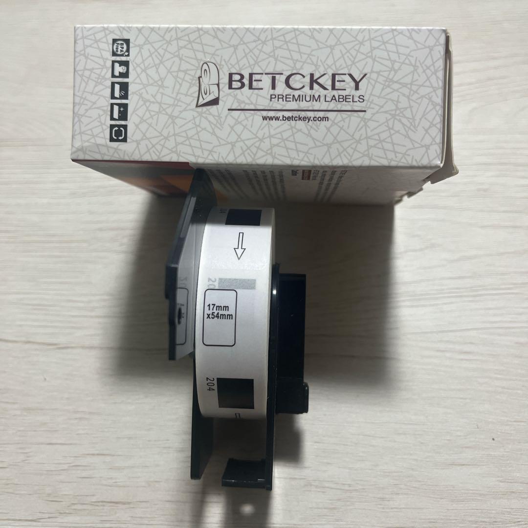 BETCKEY ラベル　シール　17㎜×54㎜　400枚　DK-11204