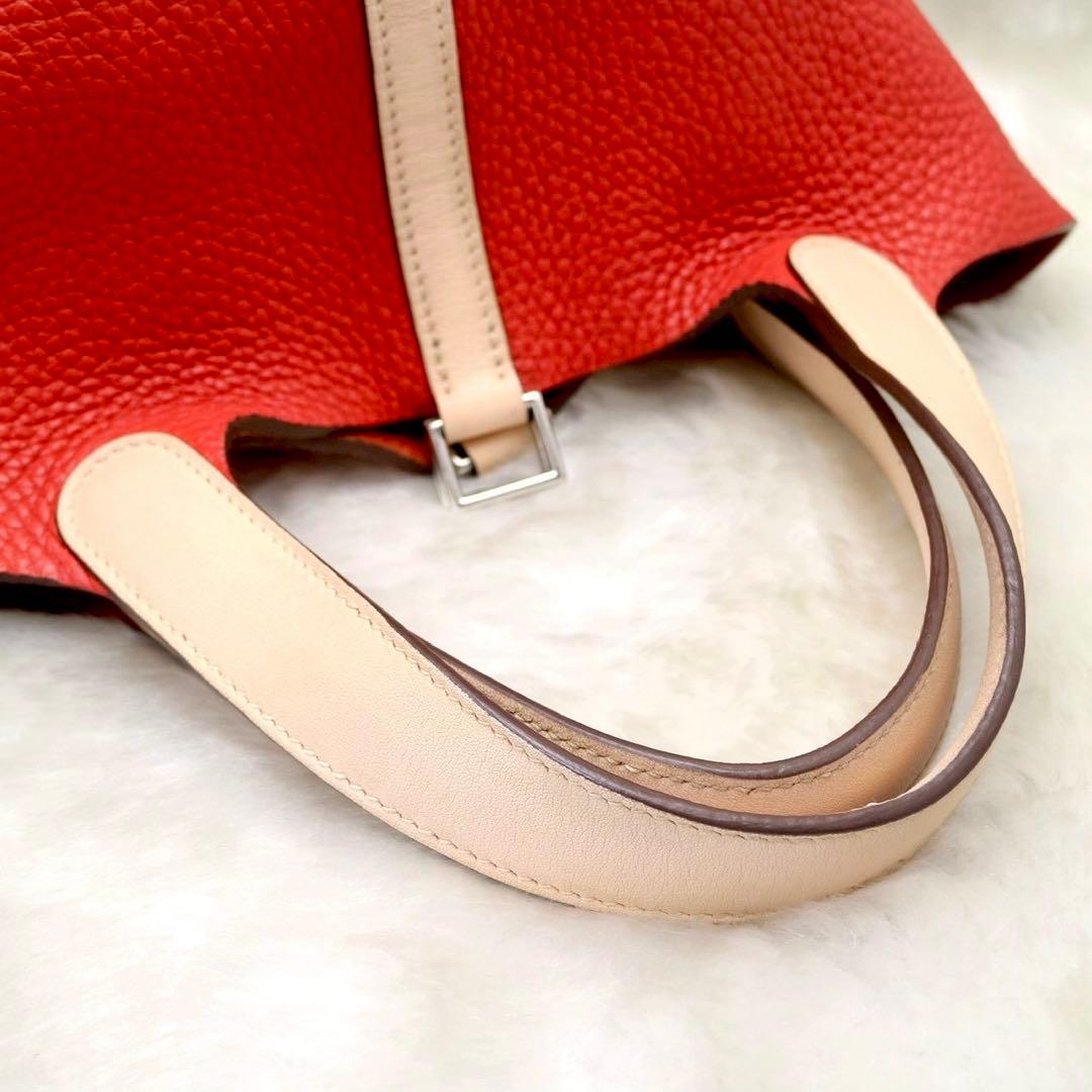 ✨新品展示品✨HERMES ❤️ピコタンロックPMタッチ✨人気のルージュ✨ ✨新品展示品✨HERMES ❤️ピコタンロックPMタッチ✨人気のルージュ✨