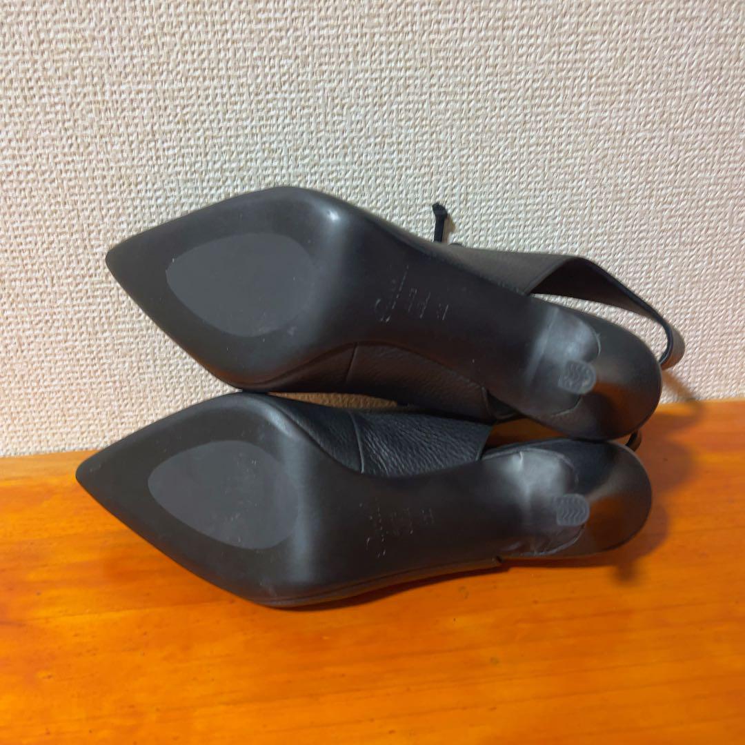 ❀1度のみ着用 パンプス レース 22cm bantan parrish