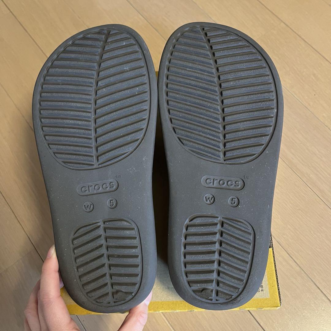 Crocs＊ゲッタウェイ プラットフォーム フリップ W5