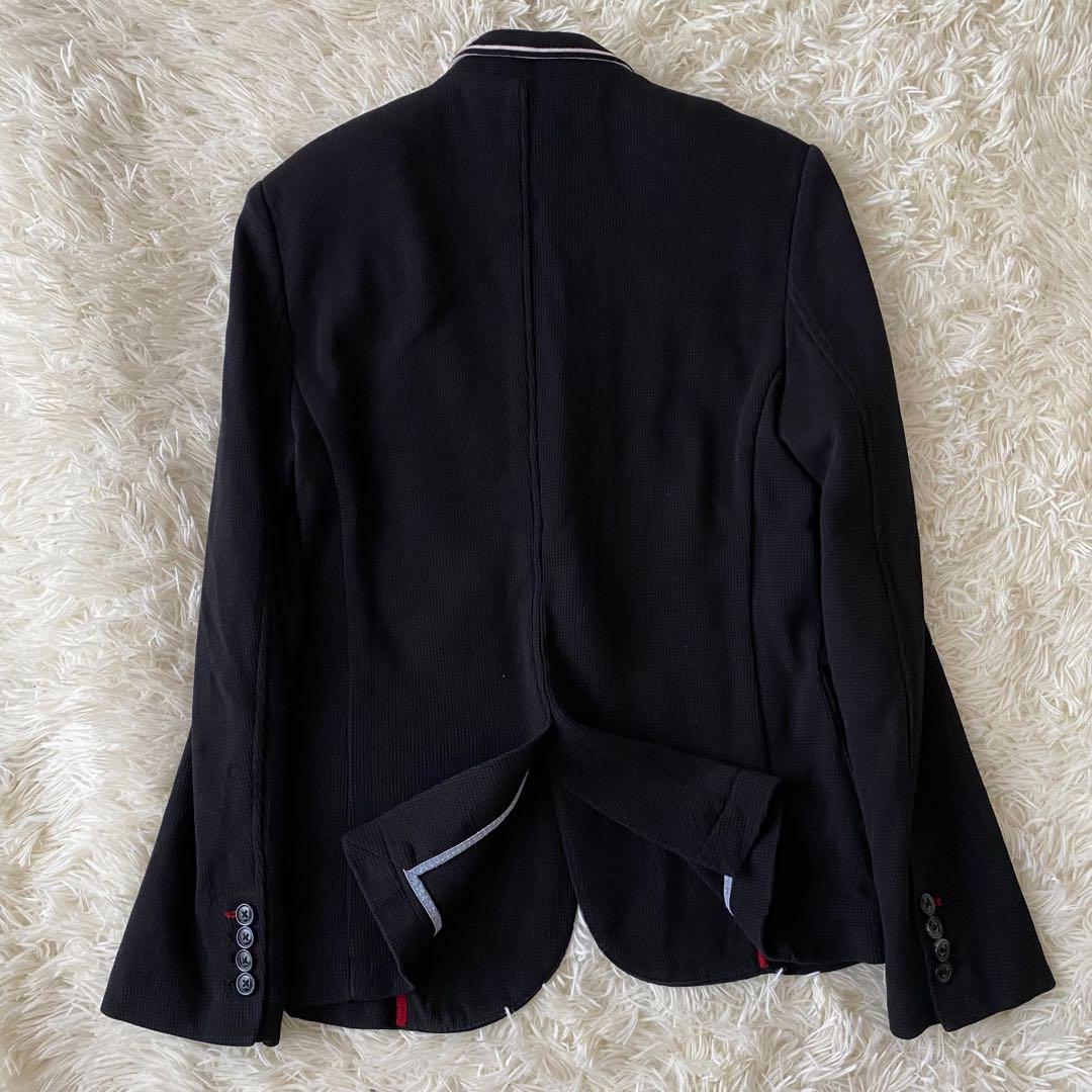 良品✨】ZARA MAN テーラードジャケット 背抜き 鹿子 黒 L