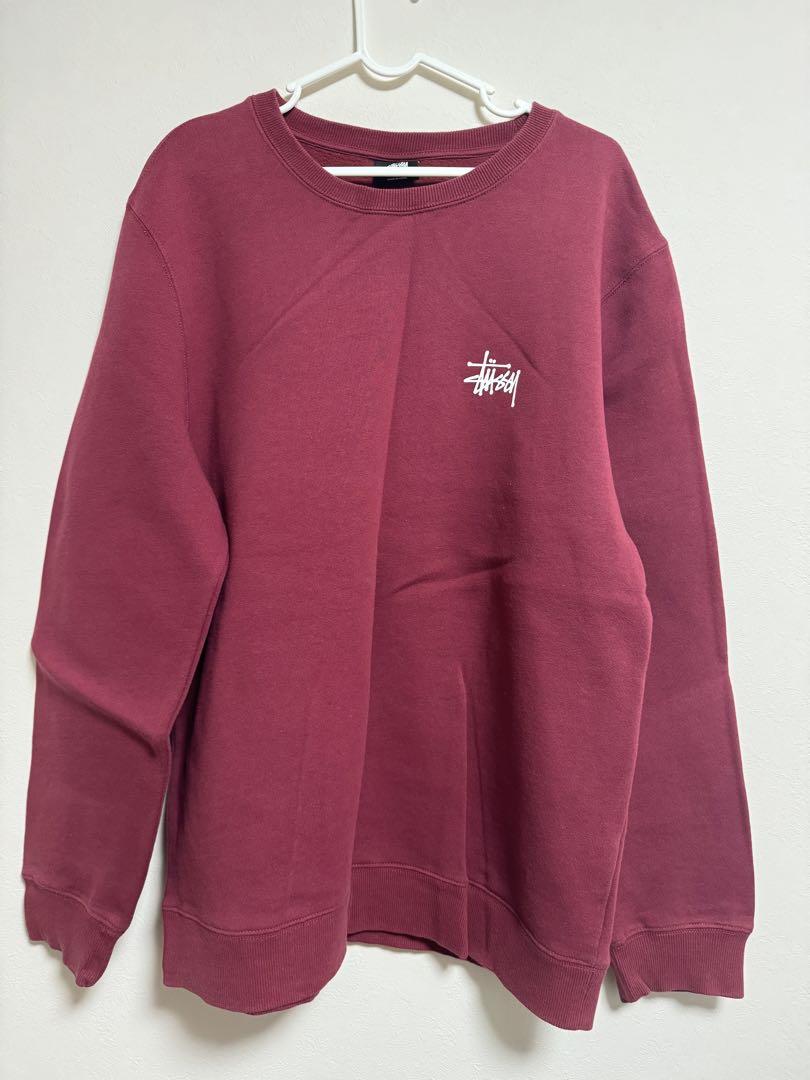 stussy スウェット　red 中古・古着通販】stussy (ステューシー) スウェット レッド
