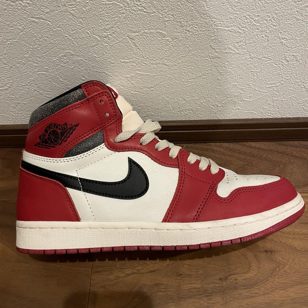 [美品]NIKE Air Jordan 1 lost＆found Chicago