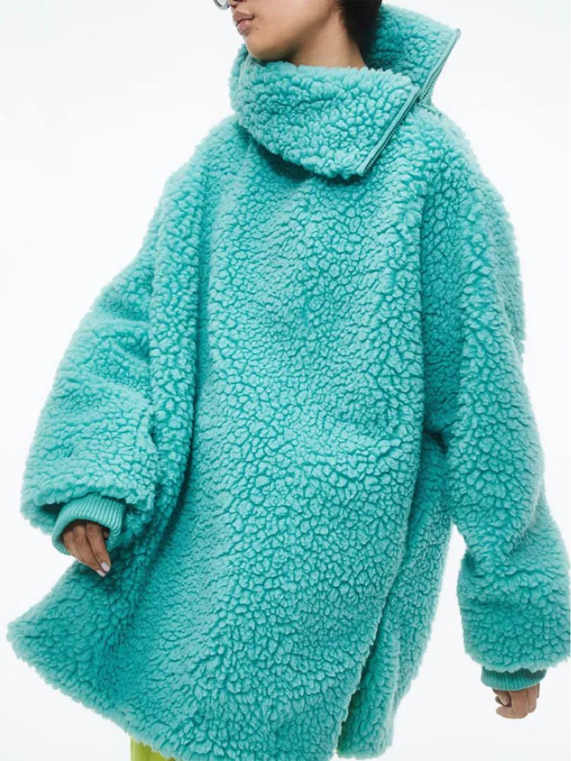 H&M Studio A/W2022 ボアフリースジャケットLサイズ