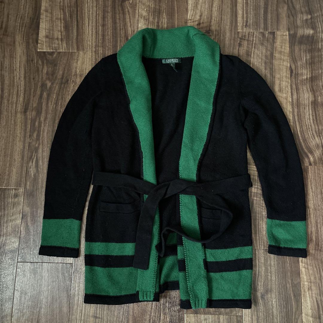 POLO LAUREN RALPH LAUREN カーディガン ガウン ニット