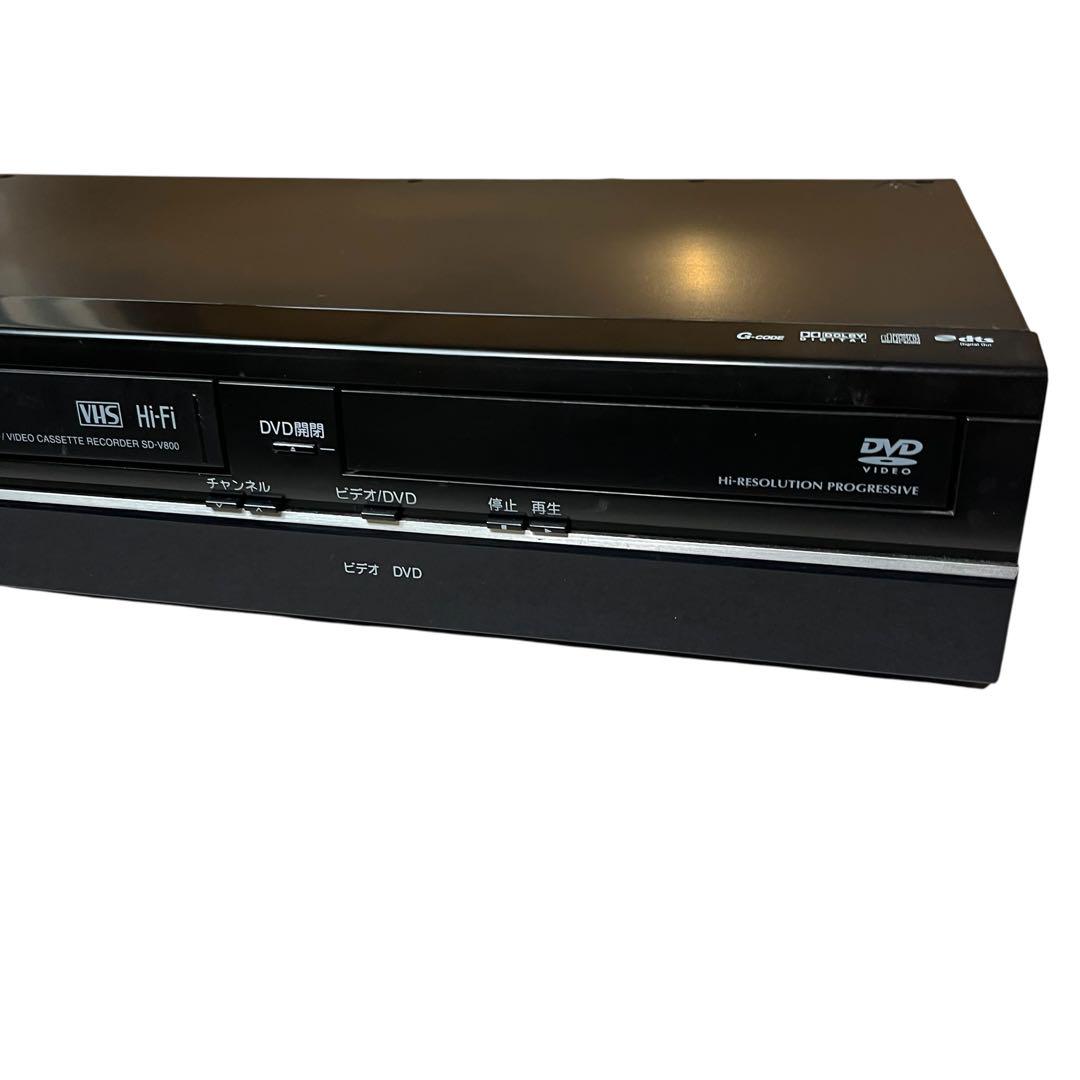 良品】TOSHIBA SD-V800 ビデオ一体型プレーヤー VHS DVD - メルカリ
