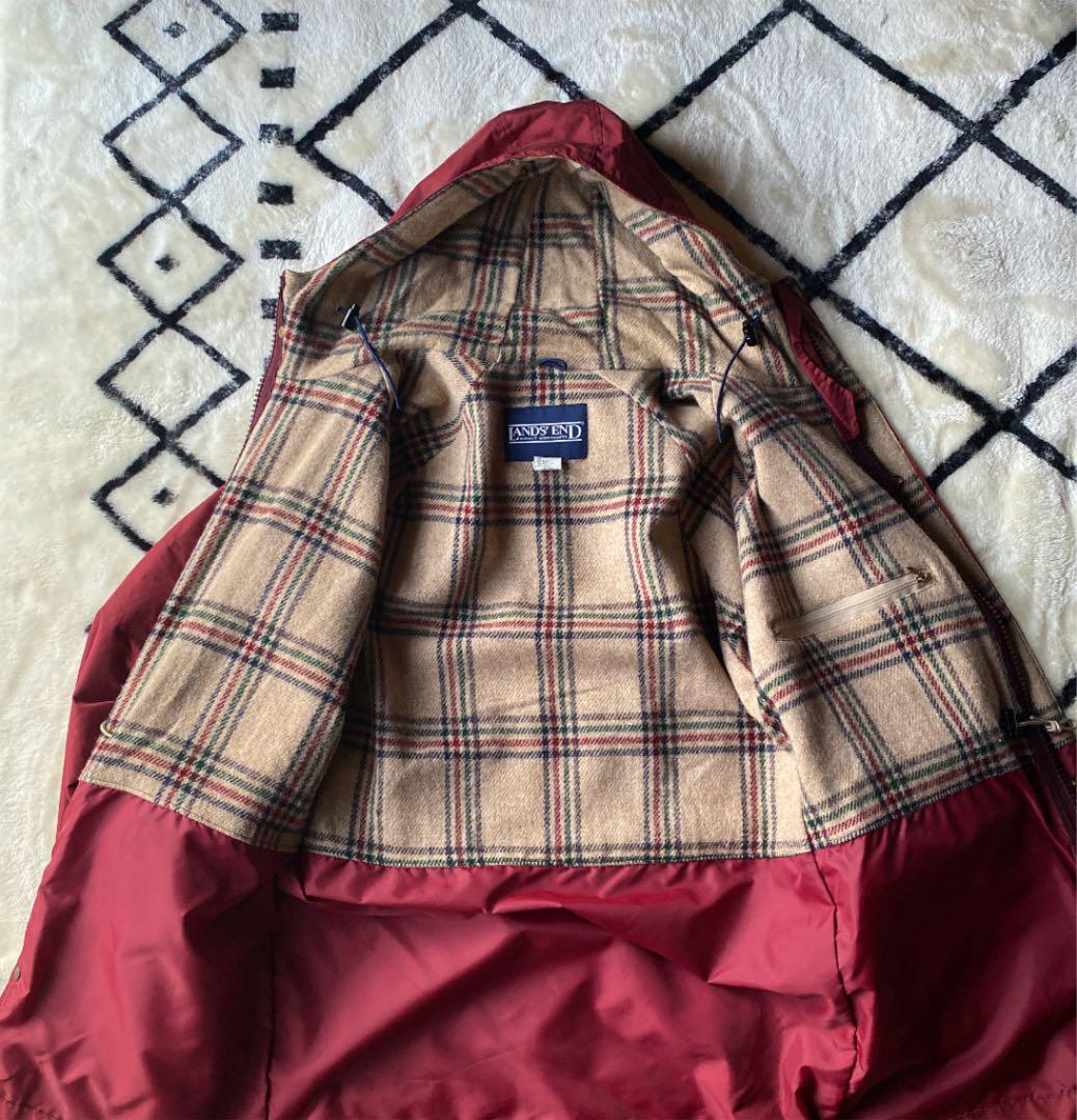 いアウトド⋭ 80s LAND's END アメリカ製マウンテンパーカー 5BKsb-m24337081839 ランズエンド います