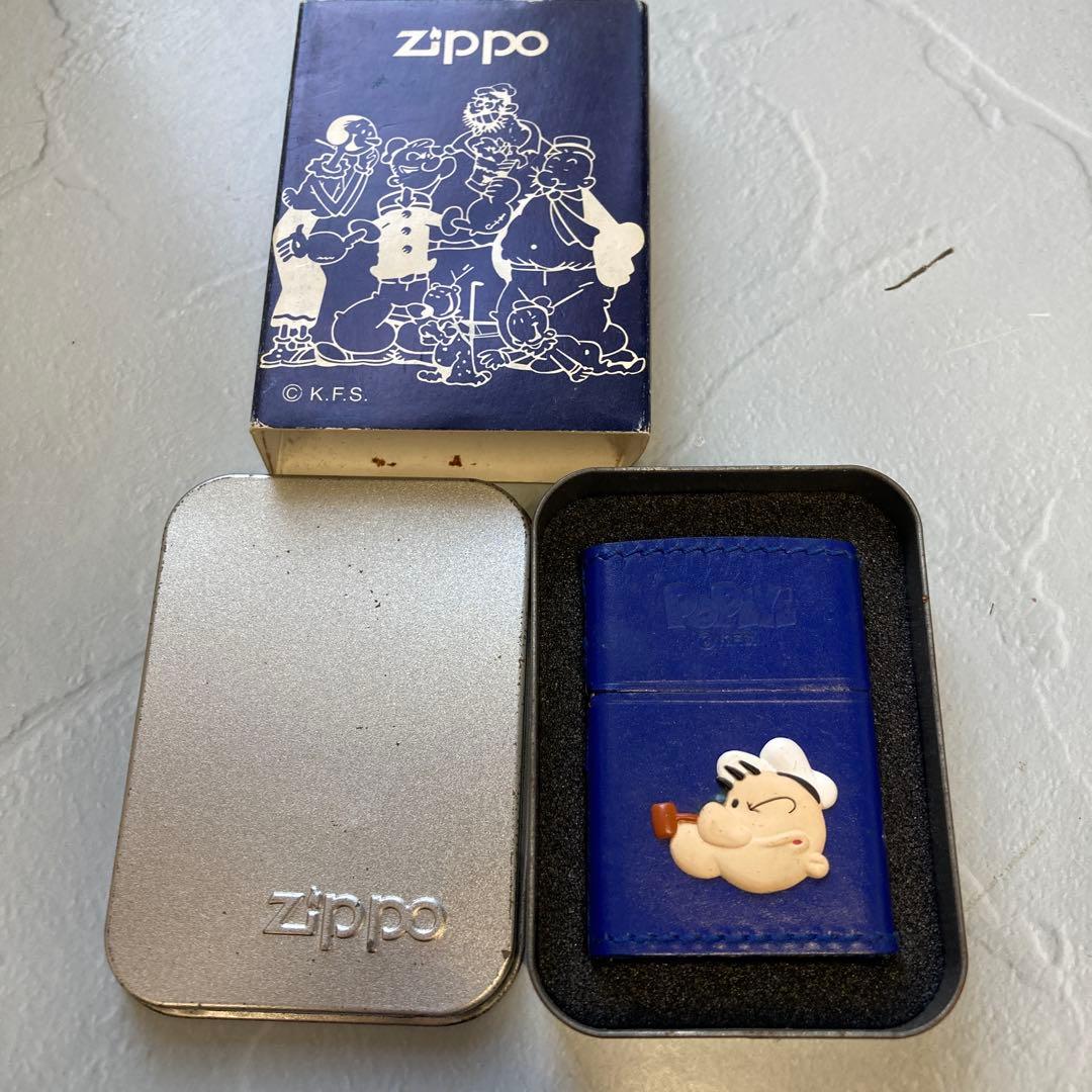 Zippo ポパイ皮巻
