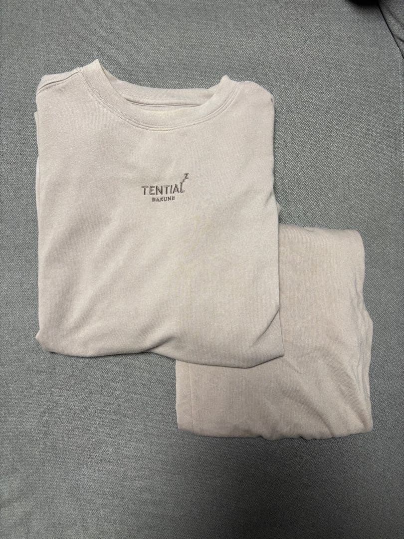 TENTIAL BAKUNE スウェット上下セット S ブラウン 紐なしS・TENTIAL