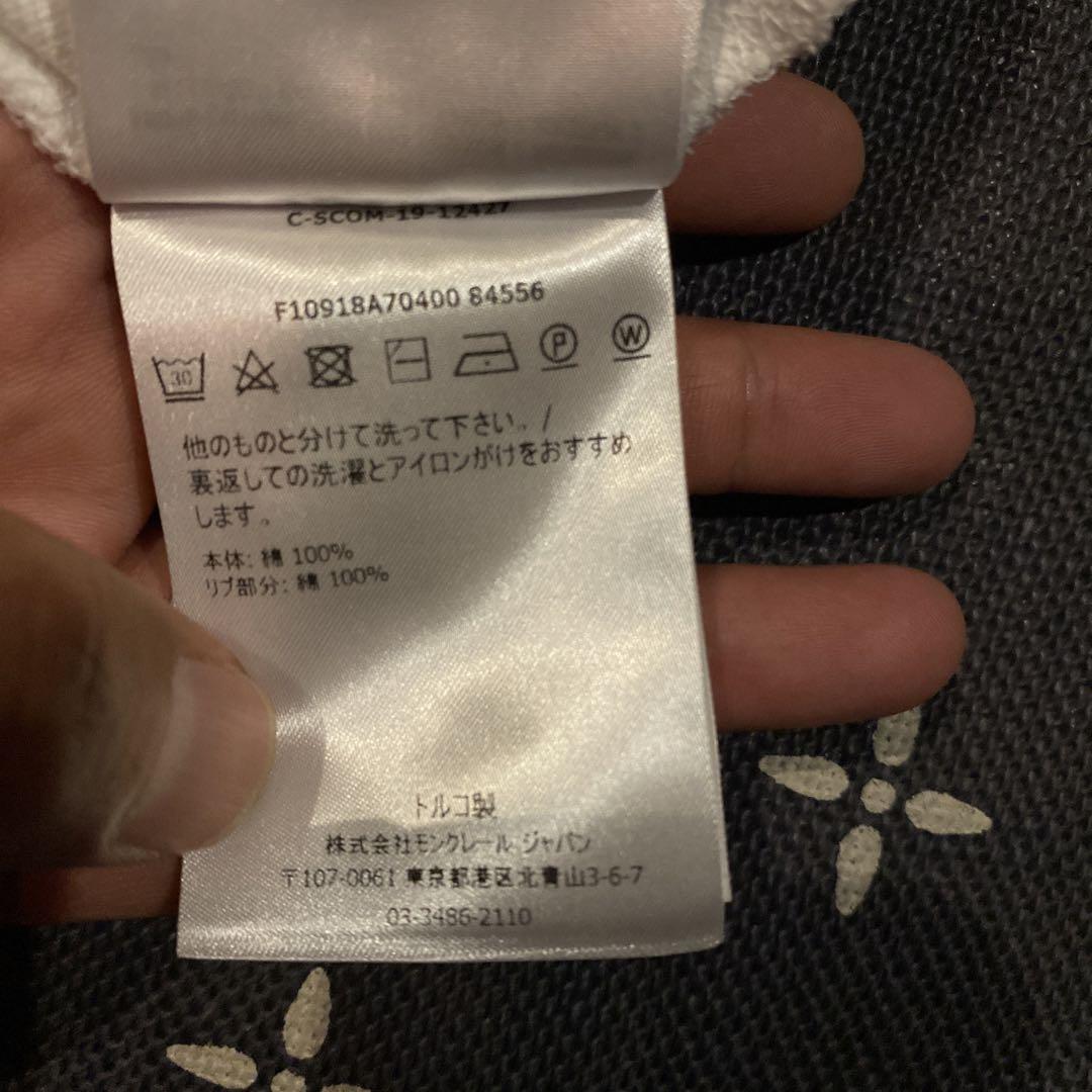 正規品　MONCLER モンクレール　ポロシャツ　白　M