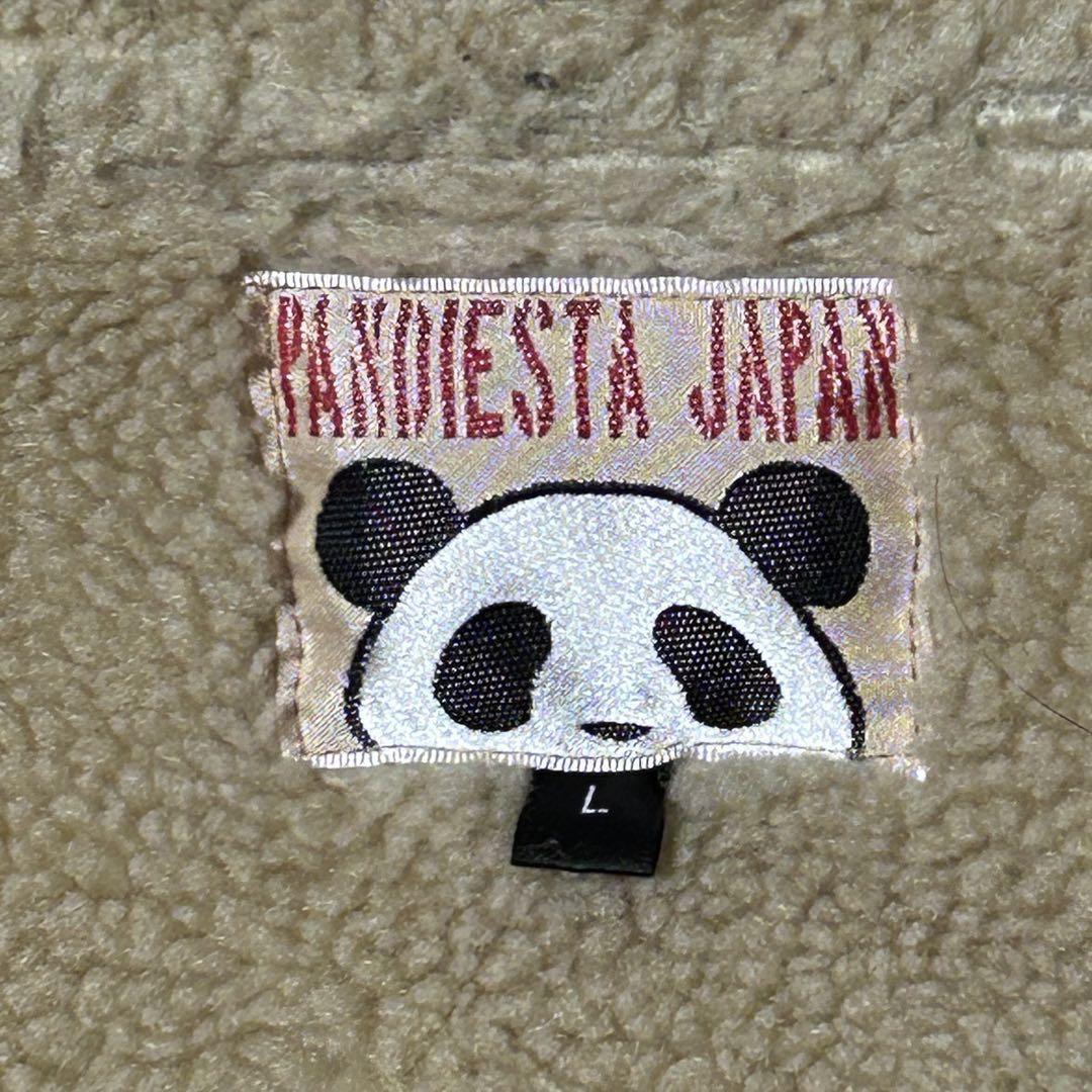 美品　PANDIESTA JAPAN B-3 フライトジャケット　バック刺繍　L