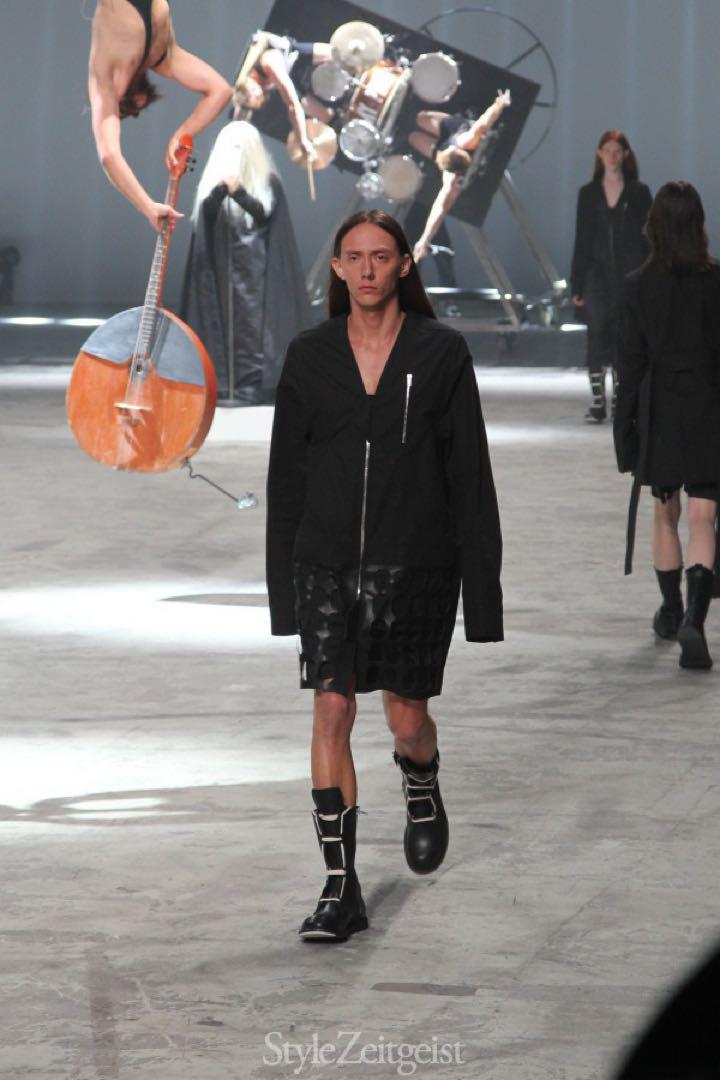 リックオウエンスRick Owens ss14 ナイロンレザージャケット