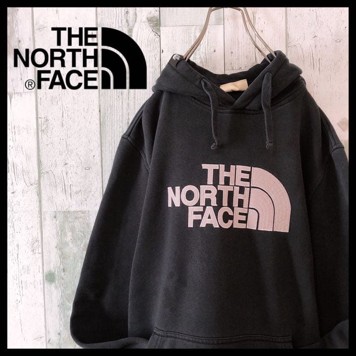 メルカリ 希少 North Face ノースフェイス ビッグプリントロゴ パーカー ザ ノースフェイス 5 380 中古や未使用のフリマ