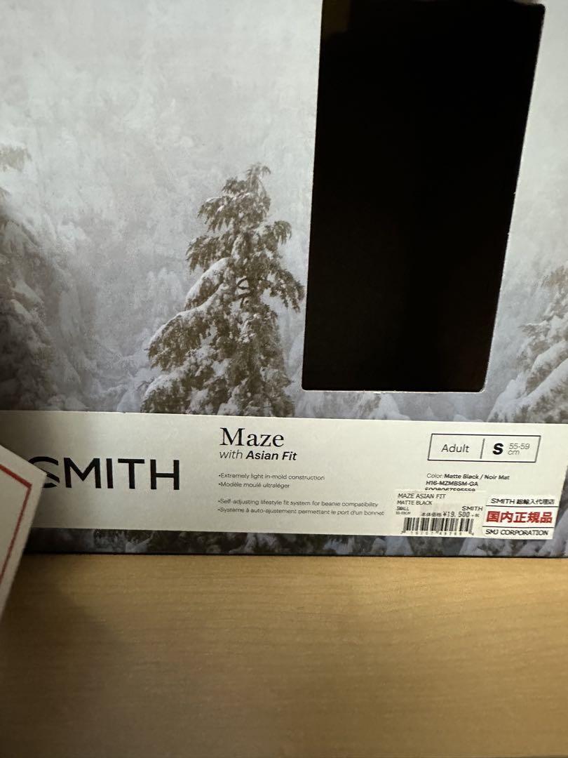 SMITH Maze ヘルメット ブラック　S
