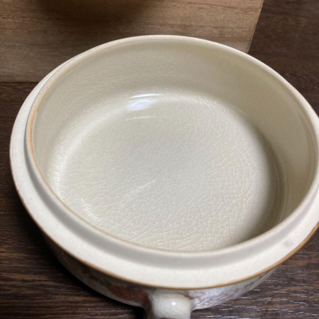 値下げ薩摩焼　香合　小物入れ