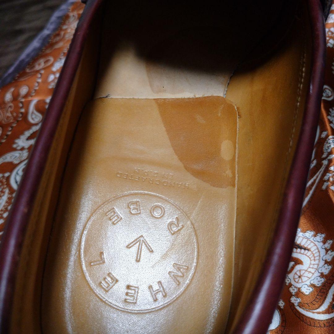 靴 WHEEL ROBE HEAVY STITCHING LOAFER