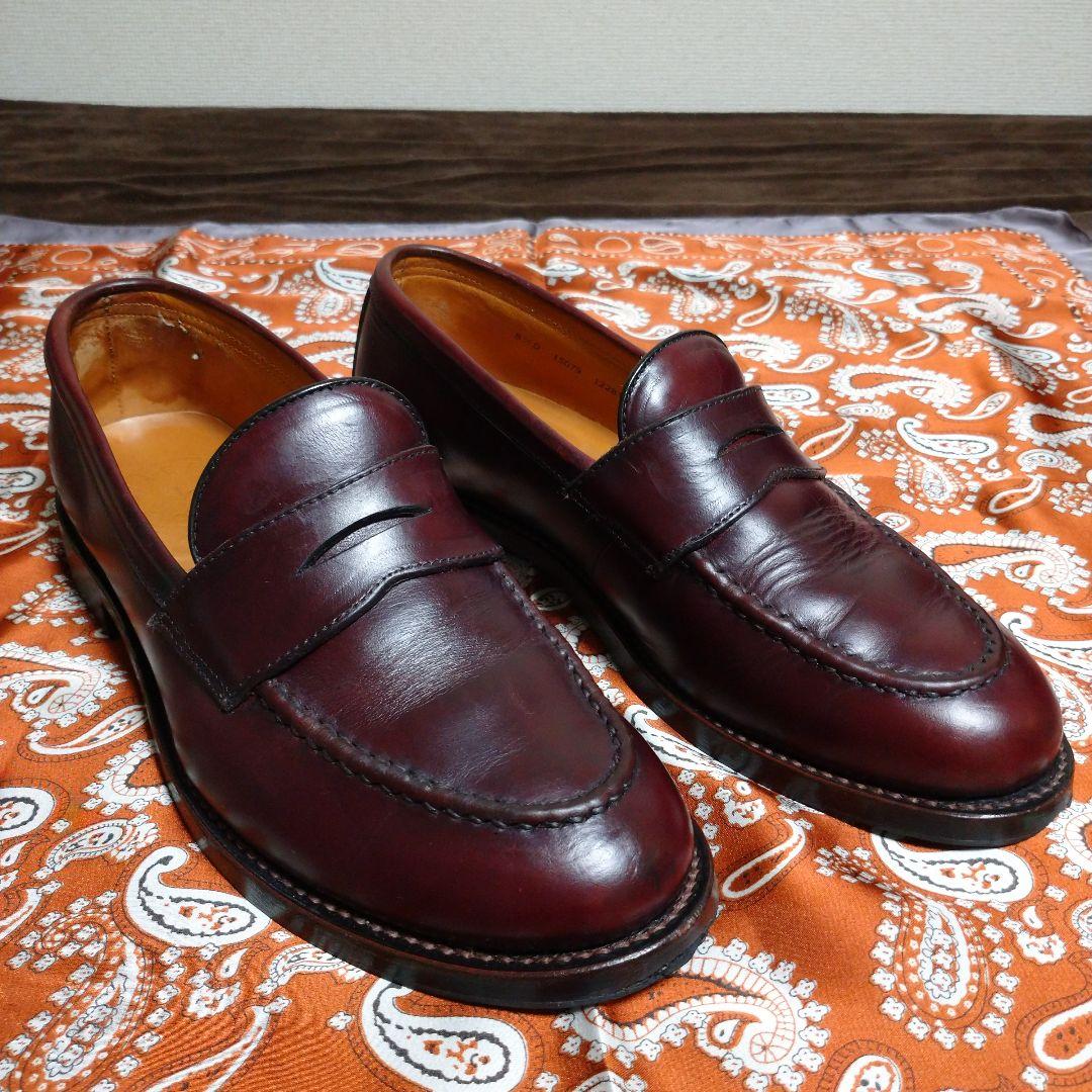 靴 WHEEL ROBE HEAVY STITCHING LOAFER