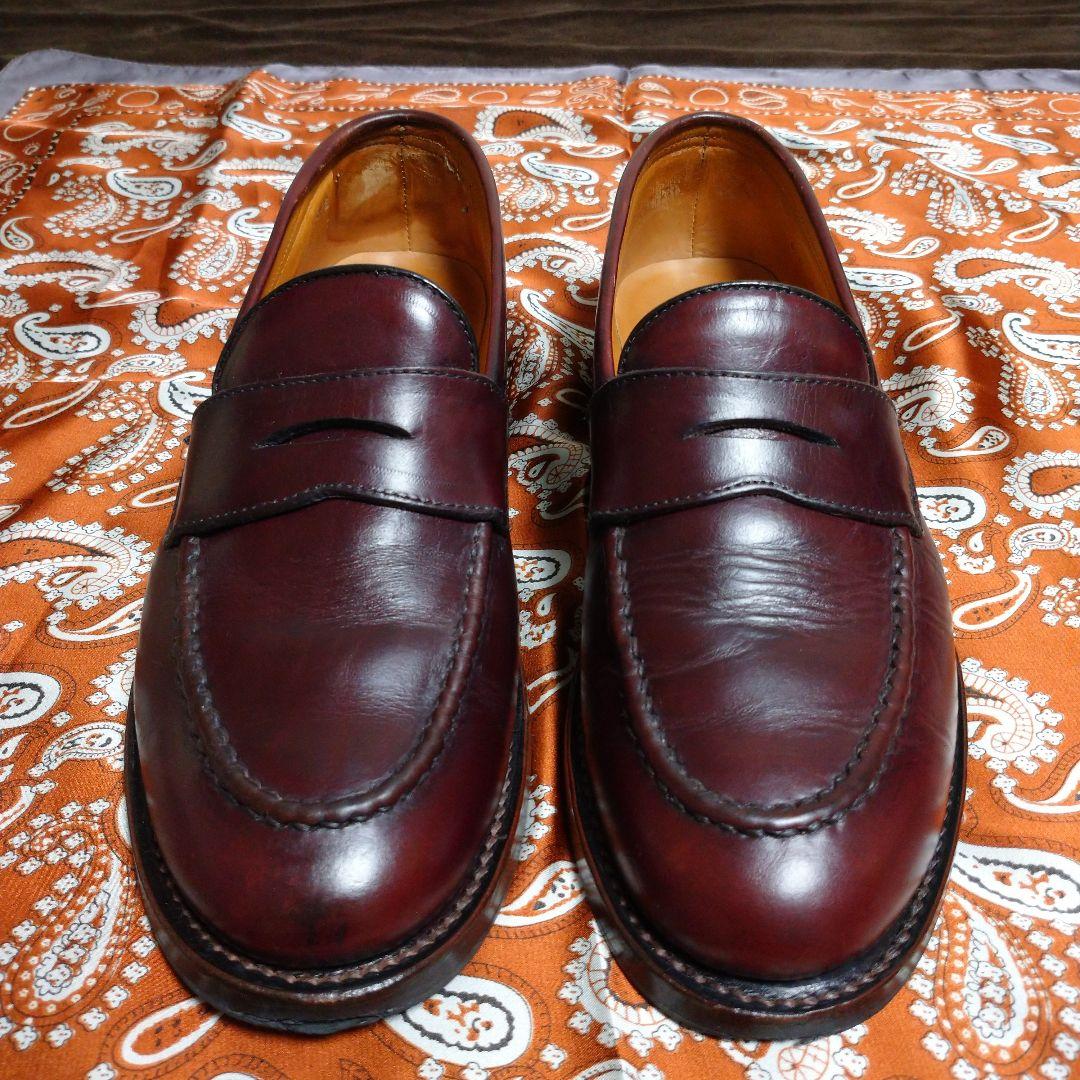 靴 WHEEL ROBE HEAVY STITCHING LOAFER