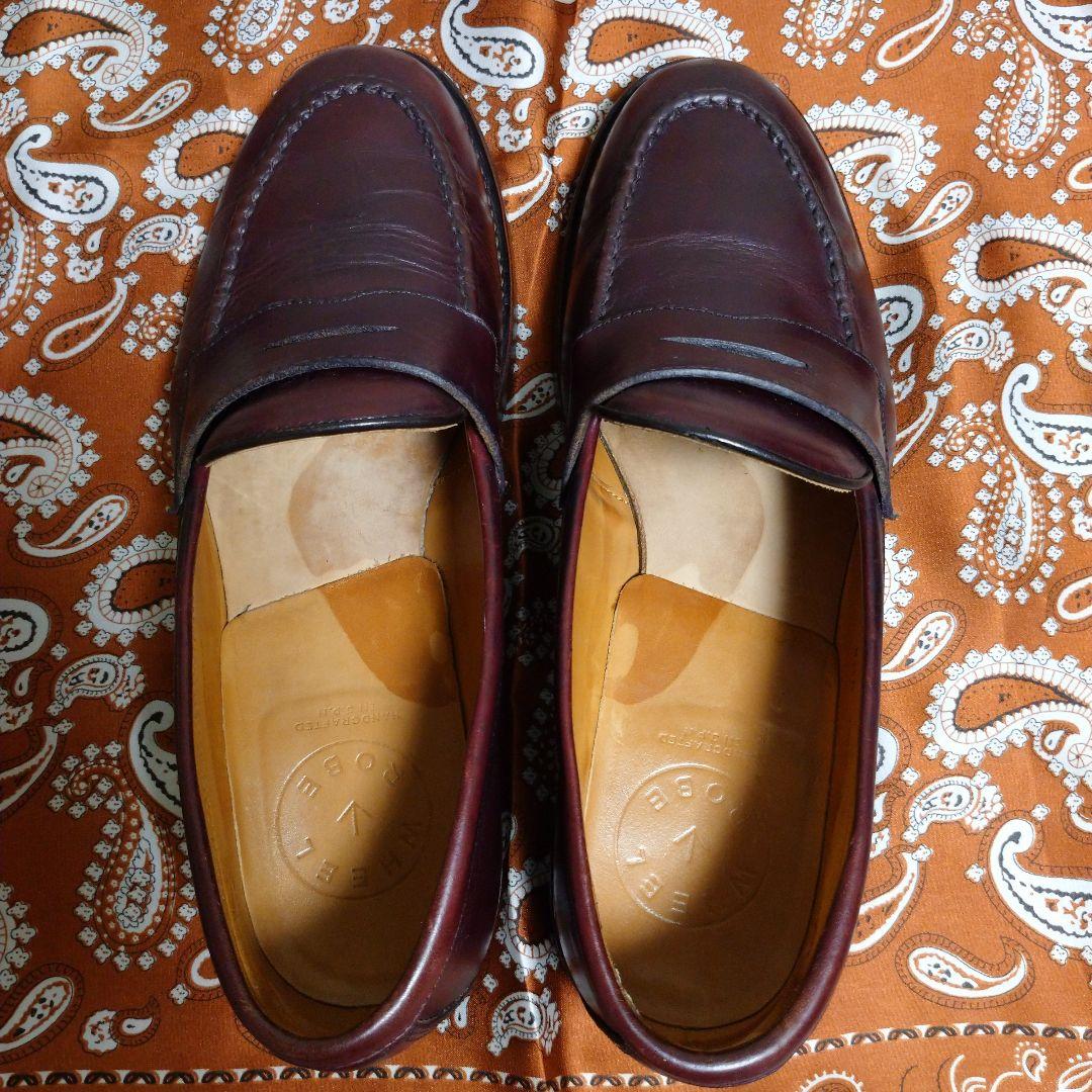 靴 WHEEL ROBE HEAVY STITCHING LOAFER