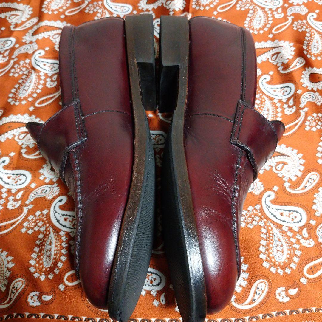 靴 WHEEL ROBE HEAVY STITCHING LOAFER