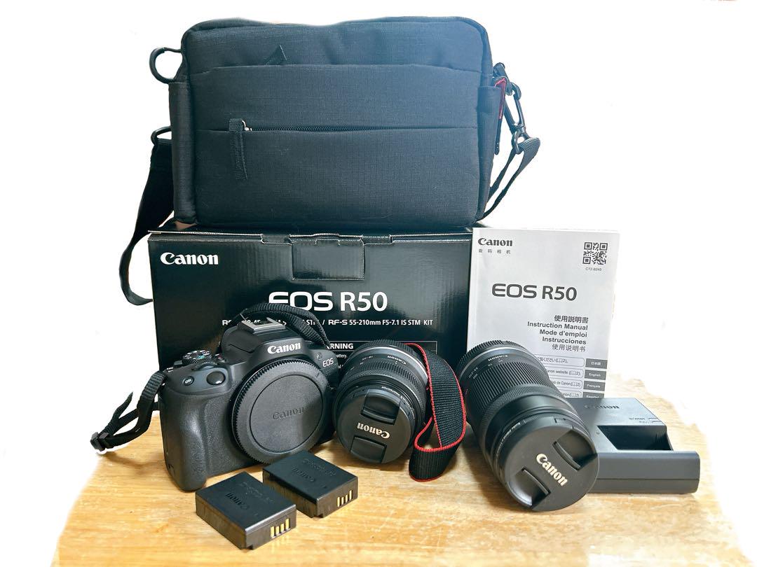 Canon EOS R50 ミラーレスカメラ ダブルズームキット