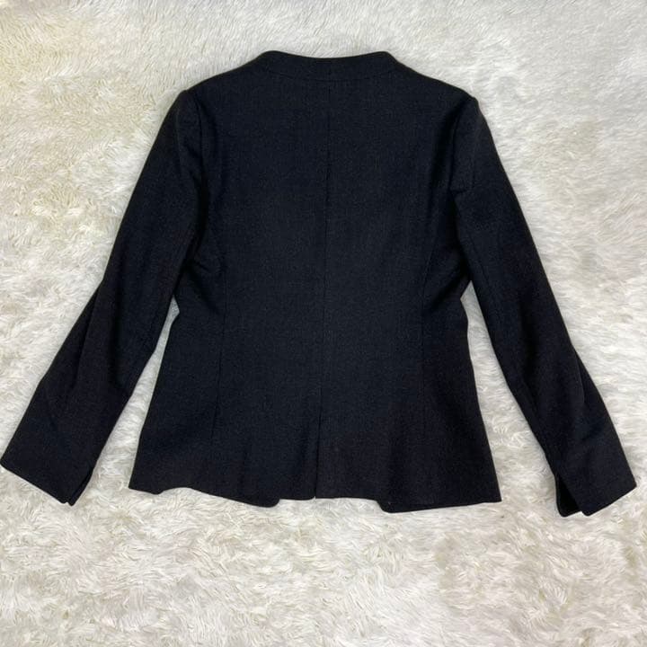 Oggiコラボ AOKI ノーカラージャケット パンツ セットアップ スーツ