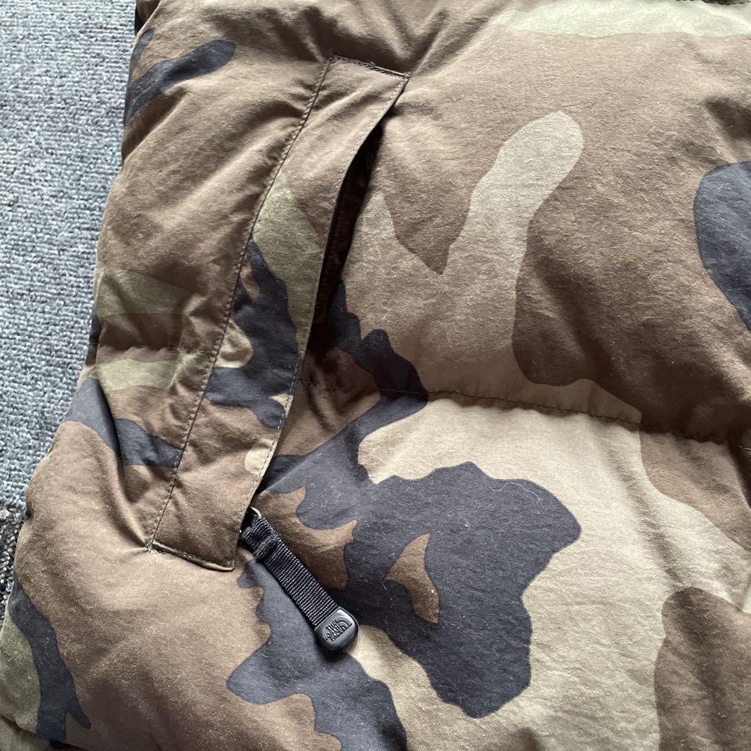 THE NORTH FACE 迷彩 ダウンベスト