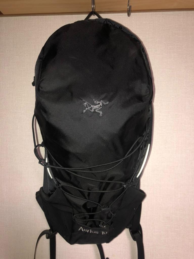 Arc'teryx ブラックバックパックバッグ