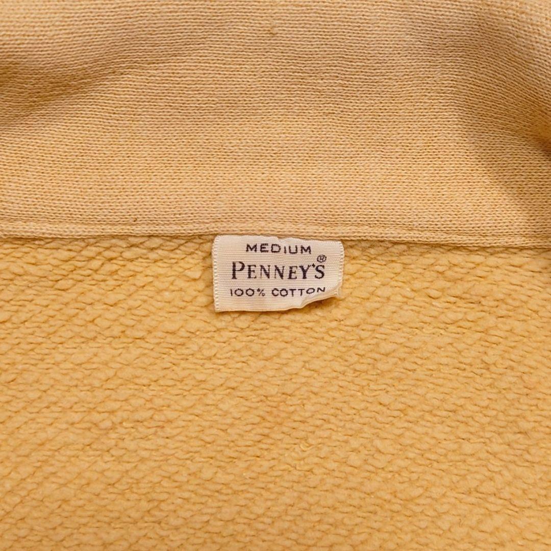 50s 60s PENNY'S ハーフジップスウェット M ヴィンテージ トップス