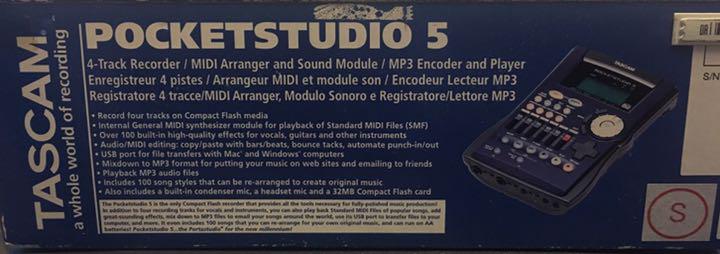 があればコ TASCAM デジタルマルチトラックレコーダー V20nG-m24352574298 POCKETSTUDIO5 おもちゃ・