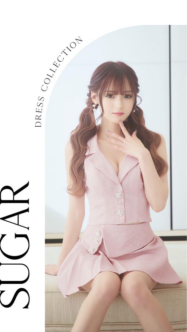 angelr sugar限定 ドレス セットアップ S ピンク ローブドフルール 画像3