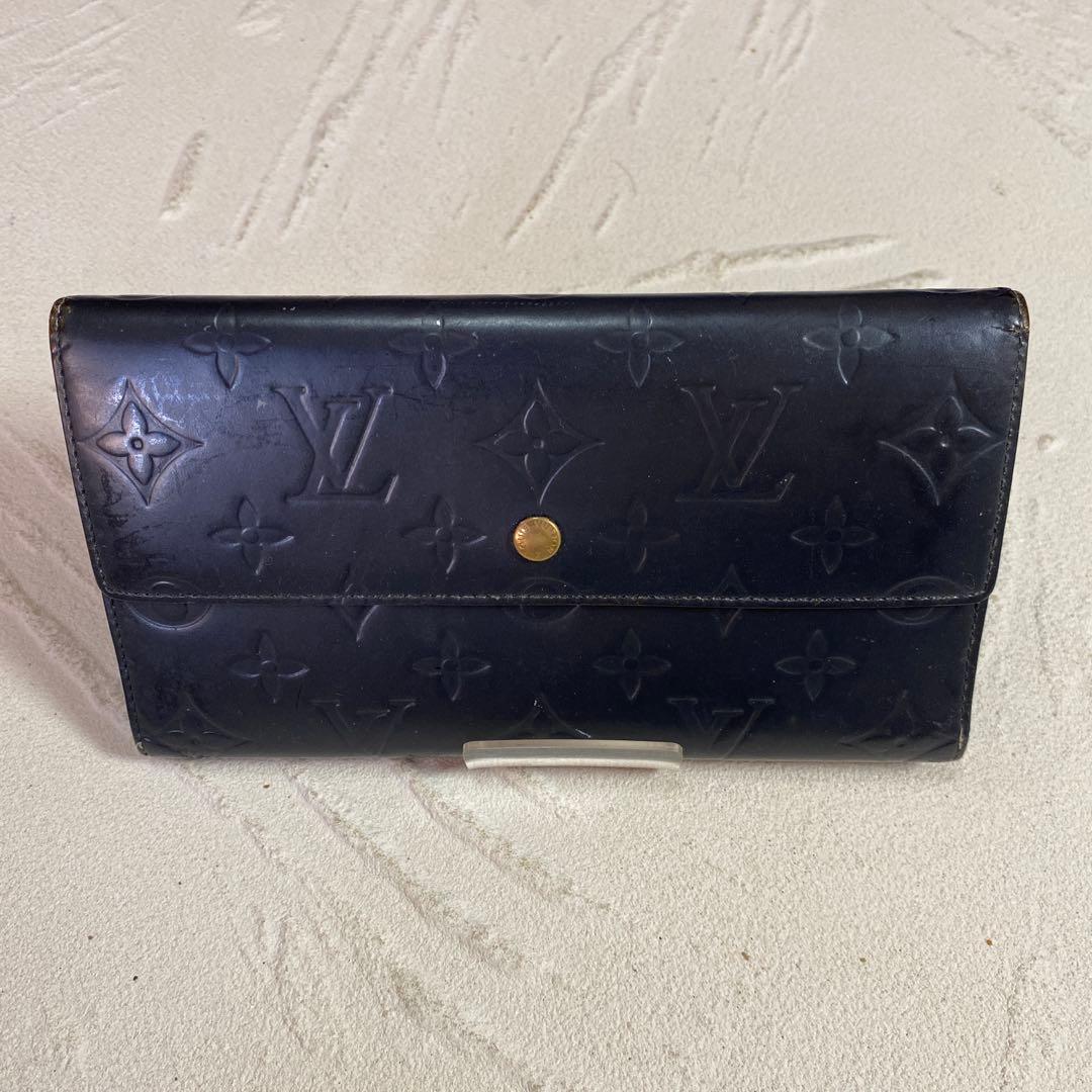 ルイヴィトン折り長財布ポルトトレゾール インターナショナル モノグラムマット