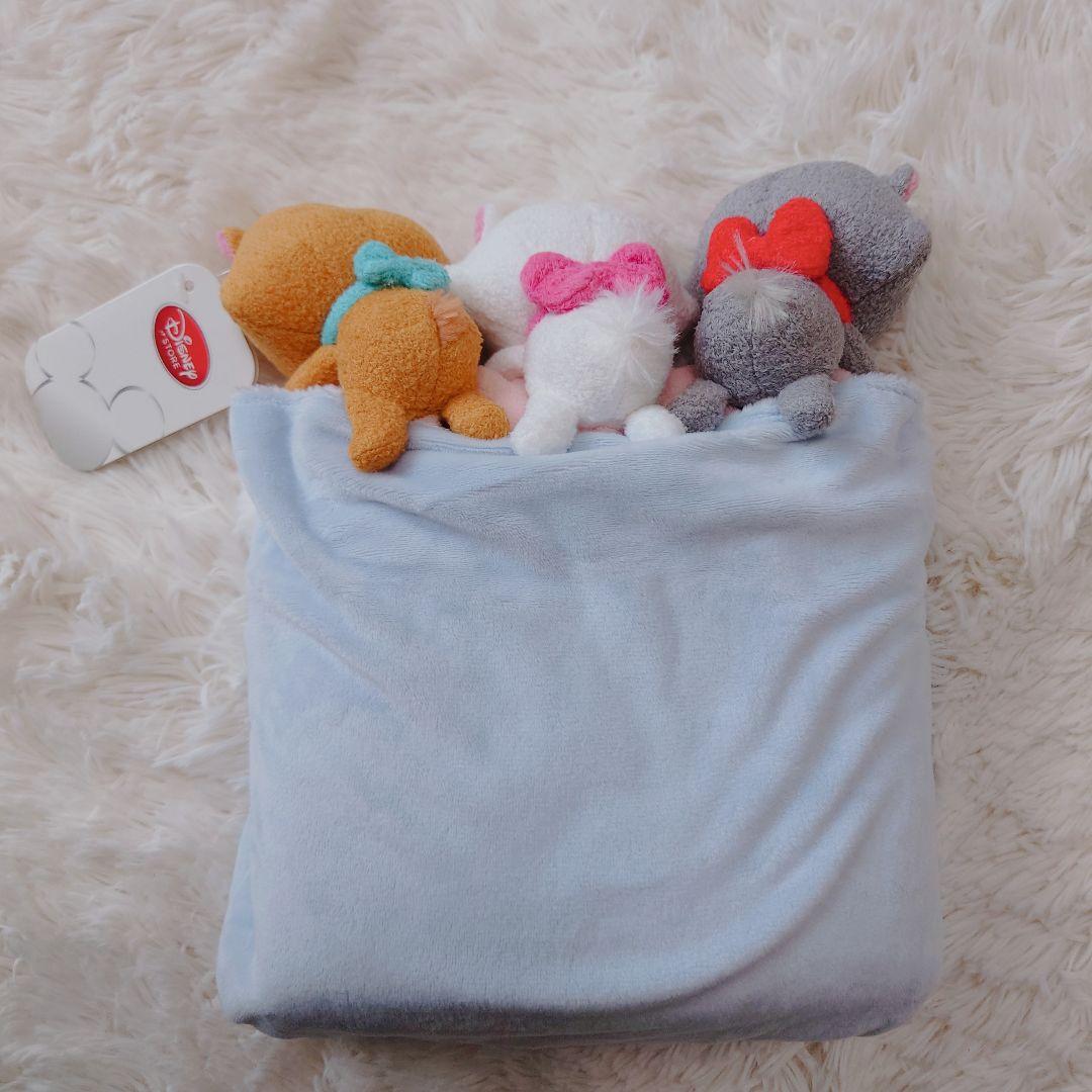 ディズニーストア マリーちゃん ブランケット ひざ掛け おしゃれ