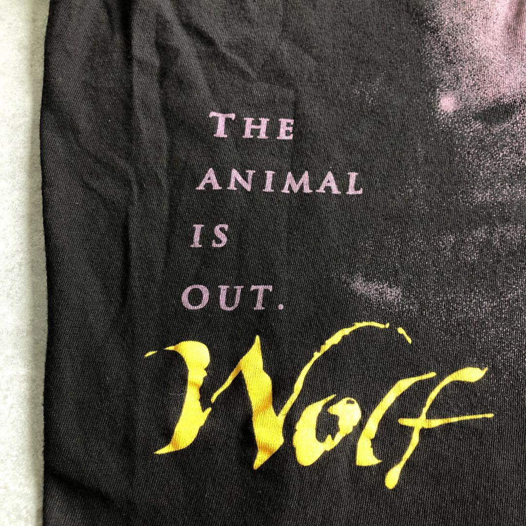 【希少】90s ジャックニコルソン ウルフ ムービー Tシャツ 映画 ホラー L