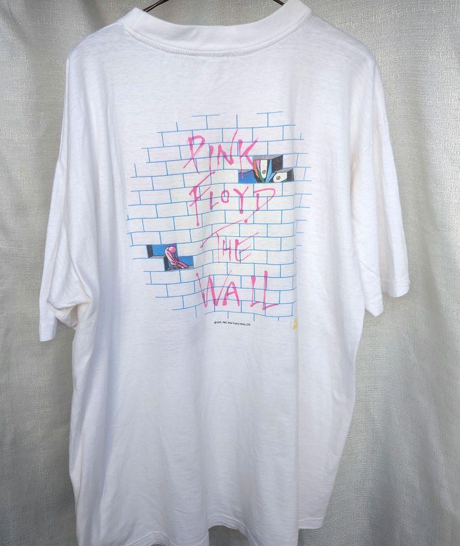 90s vintage pink floyd the wall 1989　バンT