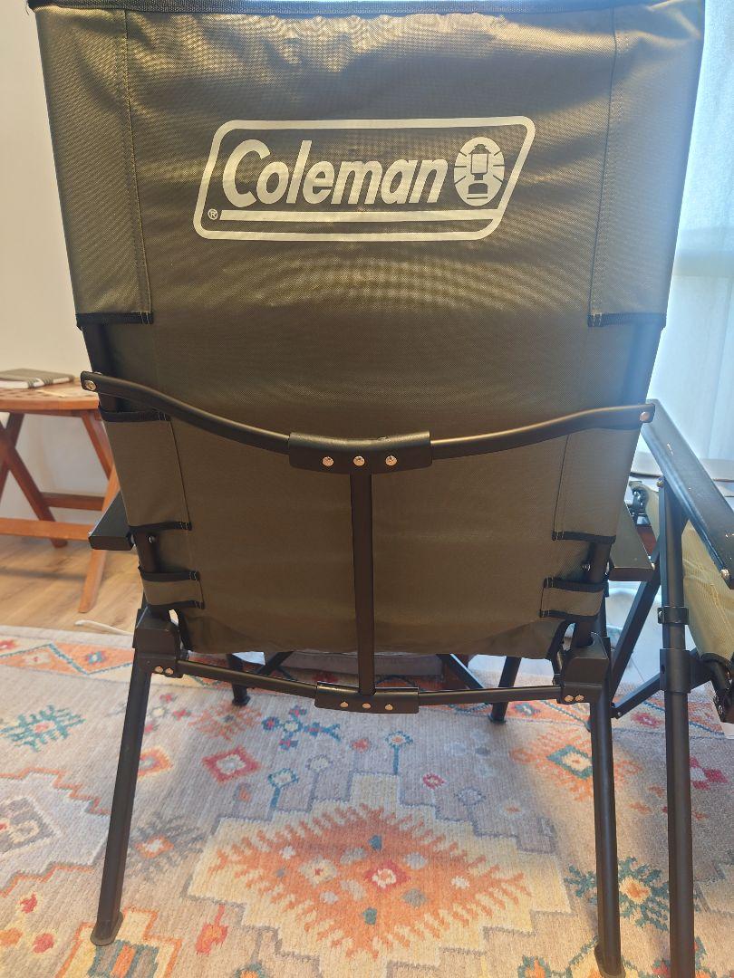 ブ*ー様 USED品 コールマン レイチェア オリーブグリーン 2脚セット