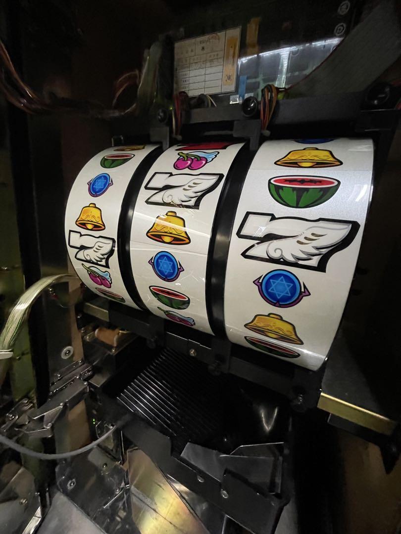 パチスロ実機　ダブルチャレンジ　4号機