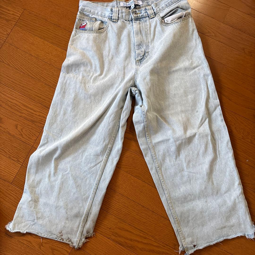 BIGBOY ワイドレッグデニム M
