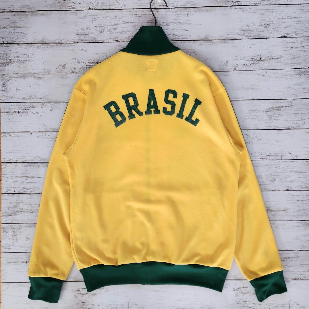 アディダス トラックジャケット Ｌ ブラジル 刺繍 トレフォイル FIFA