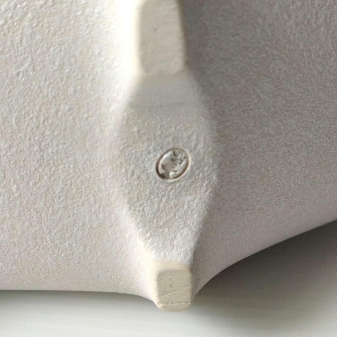 足付き 横長 花器 水盤 花器 華道 生け花 草月 小原流 池坊 自由花 舟形
