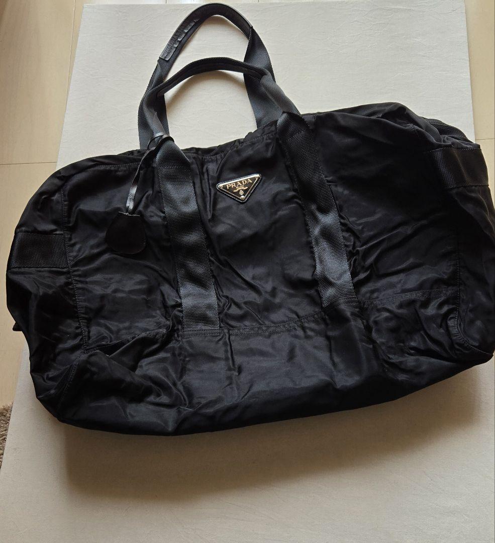 PRADA ブラック ボストンバッグ 37,000円