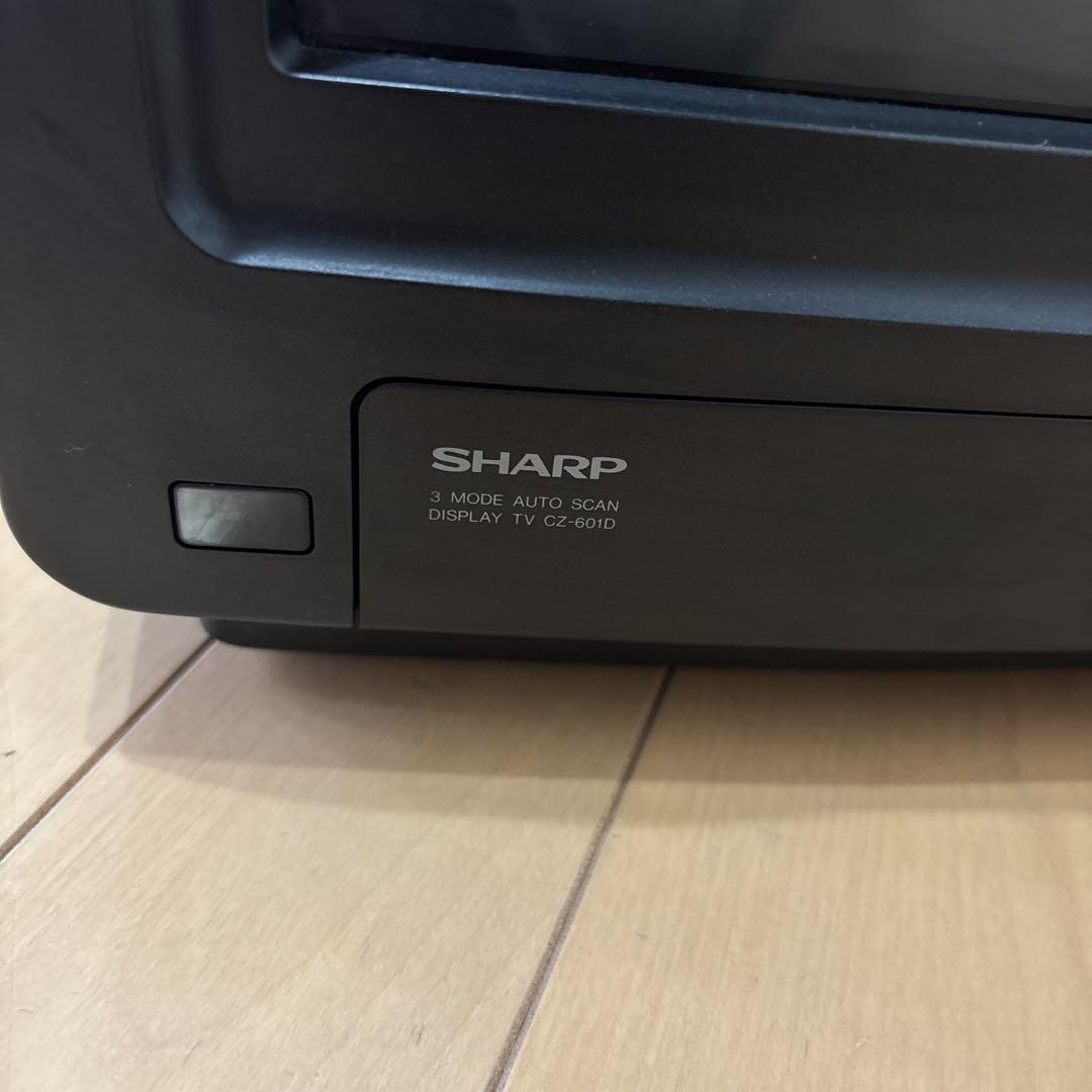 SHARP CZ-601D ブラック ディスプレイモニター