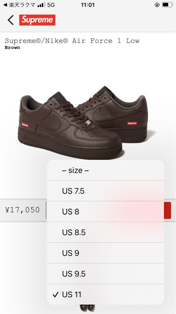 極美品!supreme nike air force 1 Flax wheat 画像9