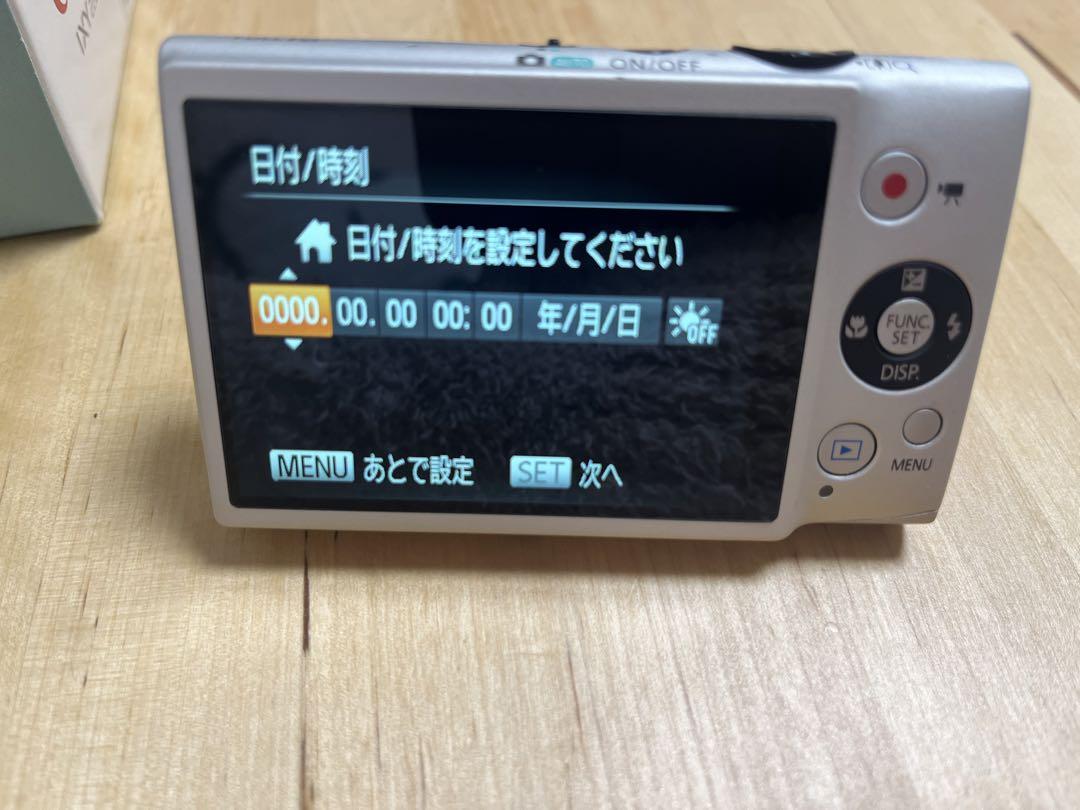 数回のみ使用Canon IXY