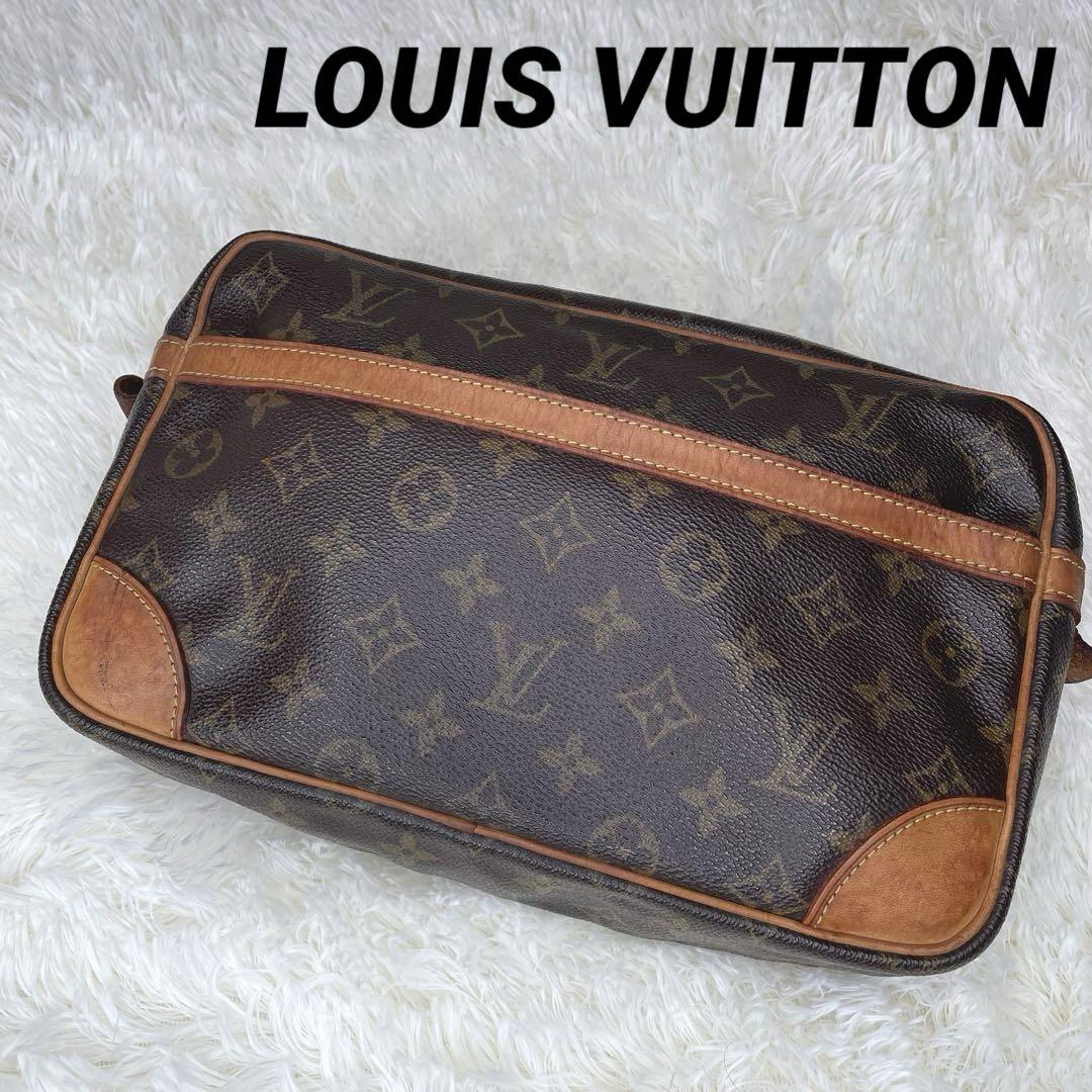 ［鑑定済］LOUIS VUITTON コンピエーニュ28　クラッチバッグ 鑑定済正規品 ルイヴィトン LOUIS VUITTON バッグ セカンド