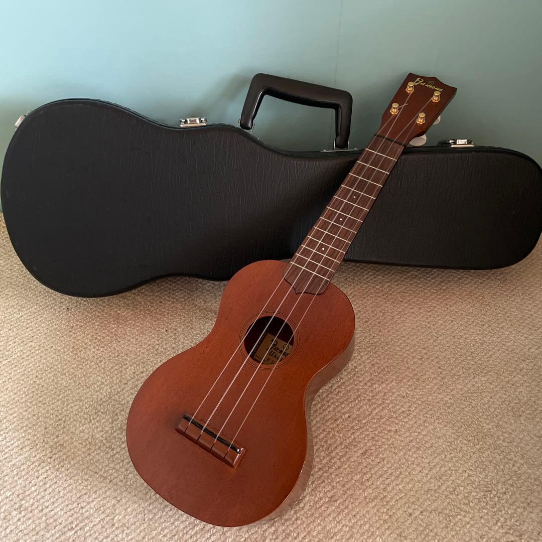 famous ソプラノウクレレ ブラウン マホガニー FS-6