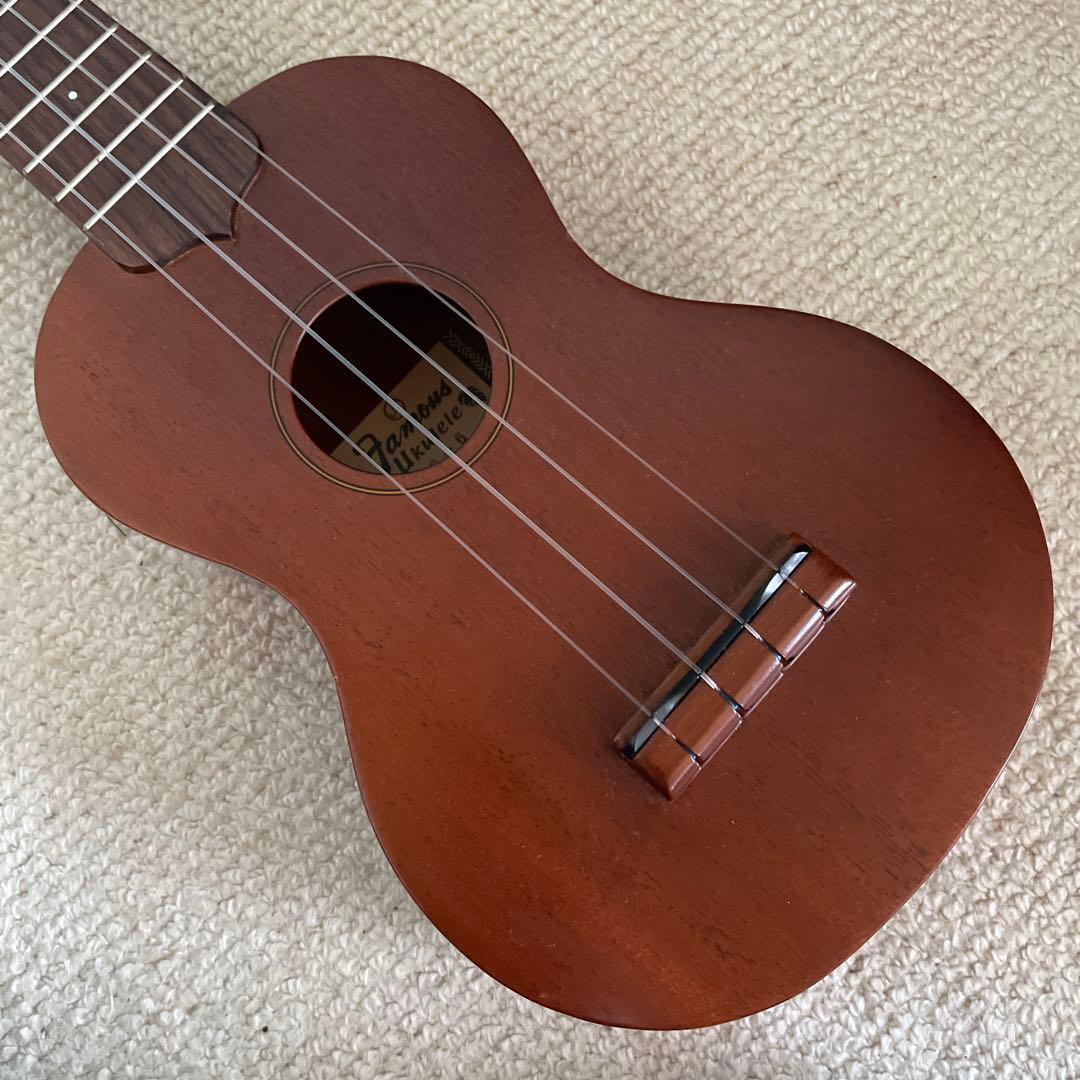 famous ソプラノウクレレ ブラウン マホガニー FS-6